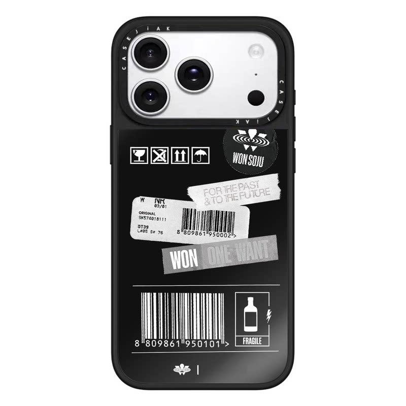 朴宰范同款WON SOJU烧酒瓶适用于iPhone17promax手机壳苹果18/17/16/15/pro防摔保护壳明星同款15/14/18pro壳
