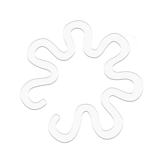 龟背竹支撑杆春羽防倒伏固定器绿植物水培枝干天堂鸟收聚拢定型架