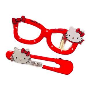 可爱三丽鸥Kitty鸭嘴夹卡通时尚百搭发夹如甜妹少女侧边网红发卡