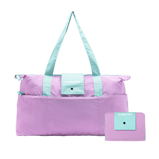 【黄子弘凡代言】不莱玫可折叠旅行包女手提短途轻便大容量行李袋