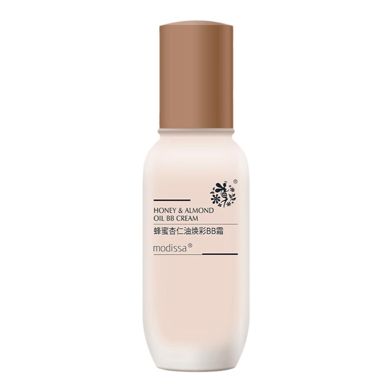 梦迪莎蜂蜜杏仁油焕彩BB霜遮瑕持久裸妆不脱妆遮瑕粉底液隔离CC霜