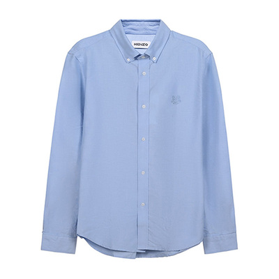 小虎头刺绣商务休闲衬衫