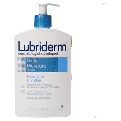 强生lubriderm身体乳补水润肤乳