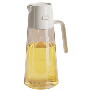 物鸣抗菌玻璃油壶厨房家用自动开合油罐壶食品级酱油醋调料分装瓶