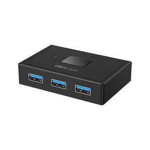 迈拓维矩 USB鼠标键盘双向切换器共享器2进1出4出 U盘打印机外设切换器 HUB集线器