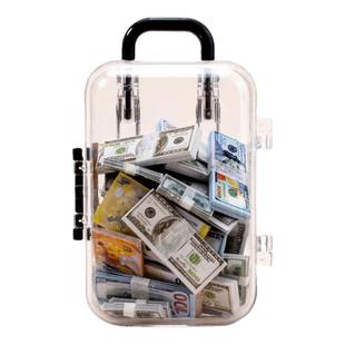 微缩迷你钱 仿真小钞票 过家家假钱纸币儿童娃娃屋行李箱模型摆件