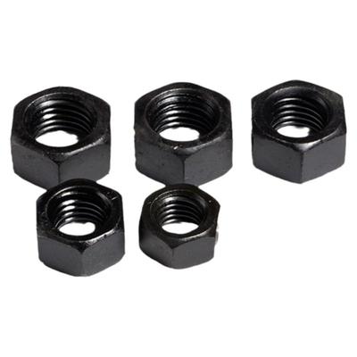 8.8级高强度发黑六角螺母螺帽GB6170M2M3M4M5M6M8M10M12M16-M48