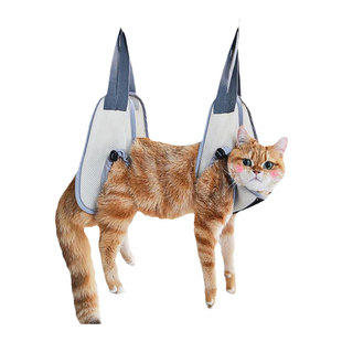 猫咪洗澡剪指甲神器防抓咬固定洗猫袋保定猫包宠物裹猫布美容吊床