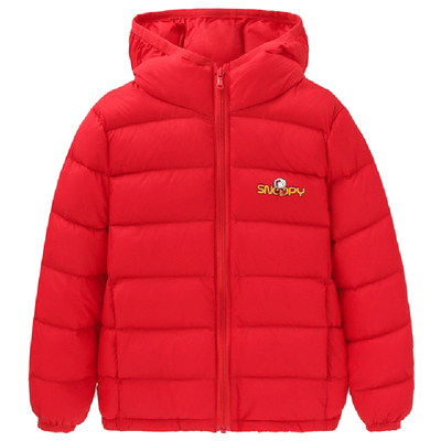 史努比羽绒服90白鸭绒轻薄儿童