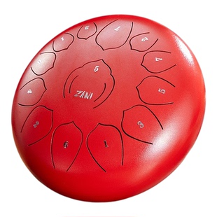 ZANI空灵鼓12寸13音忘忧钢舌鼓6寸8音儿童成人打击乐器赠鼓槌曲谱