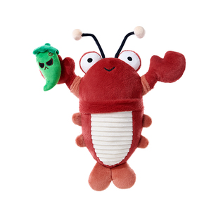 MINISO名创优品麻辣小龙虾毛绒原创趣味玩偶睡觉抱枕搞怪公仔娃娃