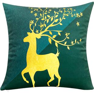 轻奢客厅沙发抱枕枕头靠垫套子大靠背靠枕套罩不含芯长四方形3560