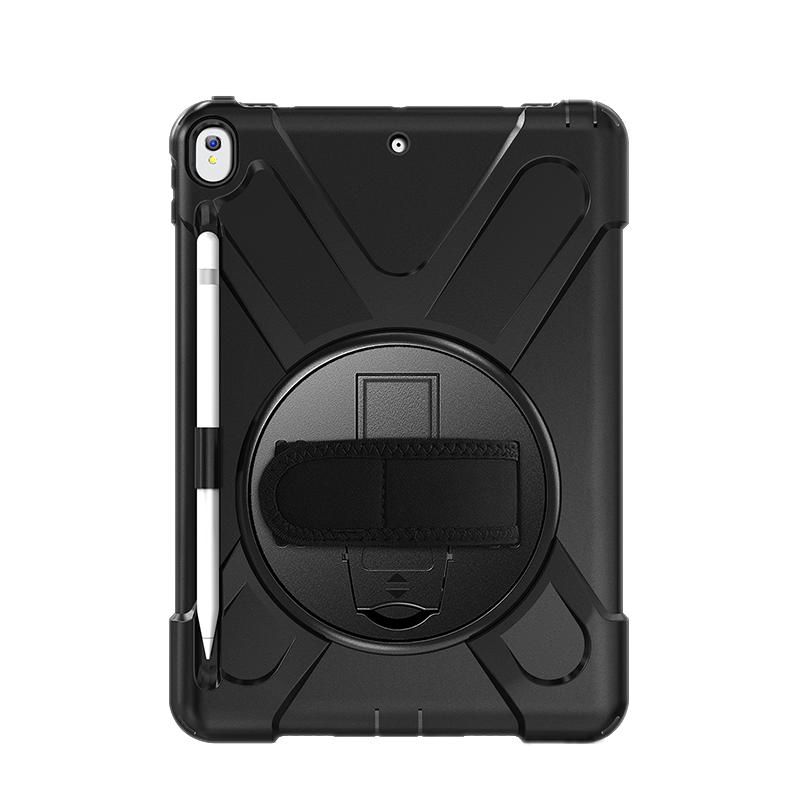 适用新款ipad9.7保护壳硅胶全包边mini4保护套支架平板air5壳背带pro11磁吸笔槽手持车载迷你6第九代10.