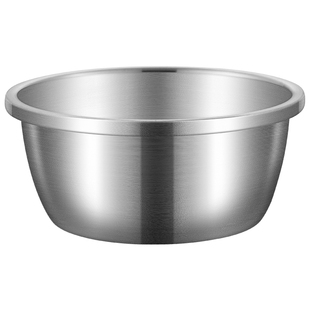 腌肉专用盆加厚食品级304不锈钢备菜盆家用腌鱼厨房料理盆沙拉盆