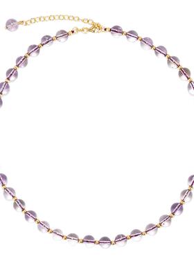 MGS/曼古银紫水晶项链 2025春夏新款轻奢女款轻奢高级感串珠原创