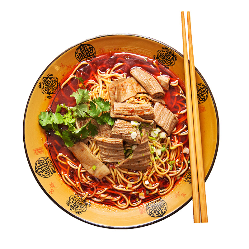 湖北襄阳牛杂牛肉面带调味料汤底