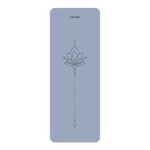 哈他天然橡胶瑜伽垫设计款专业防滑健身房地垫女士运动隔音减震垫