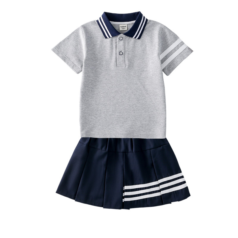 幼儿园园服夏装儿童班服学生校服男女童毕业服教师工作服