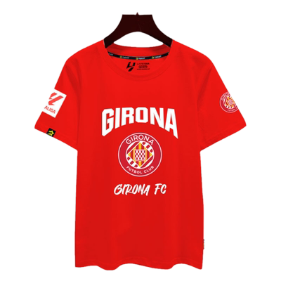 西甲赫罗纳足球俱乐部短袖T恤