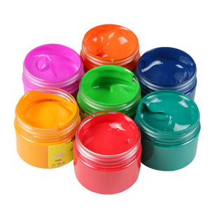 清仓处理丙烯颜料300ml大容量防水防晒不掉色墙绘专用彩绘手绘DIY