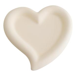 石膏盘摆件白色哑光INS五角爱心圆形拍照道具项链首饰收纳展示盘