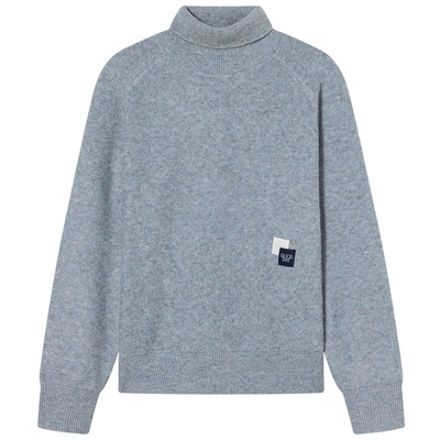 BEASTER柔软宽松舒适高领针织衫