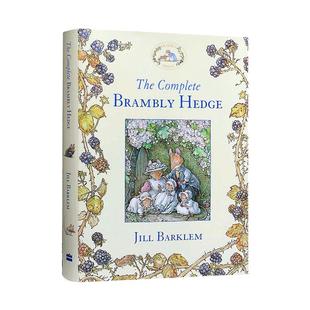 野蔷薇村的故事全集英文原版绘本The Complete Brambly Hedge1-8个故事 精装儿童英国田园画风童话故事睡前图画故事书送音频