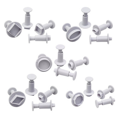 小爱心五角星圆翻糖卡通包切模