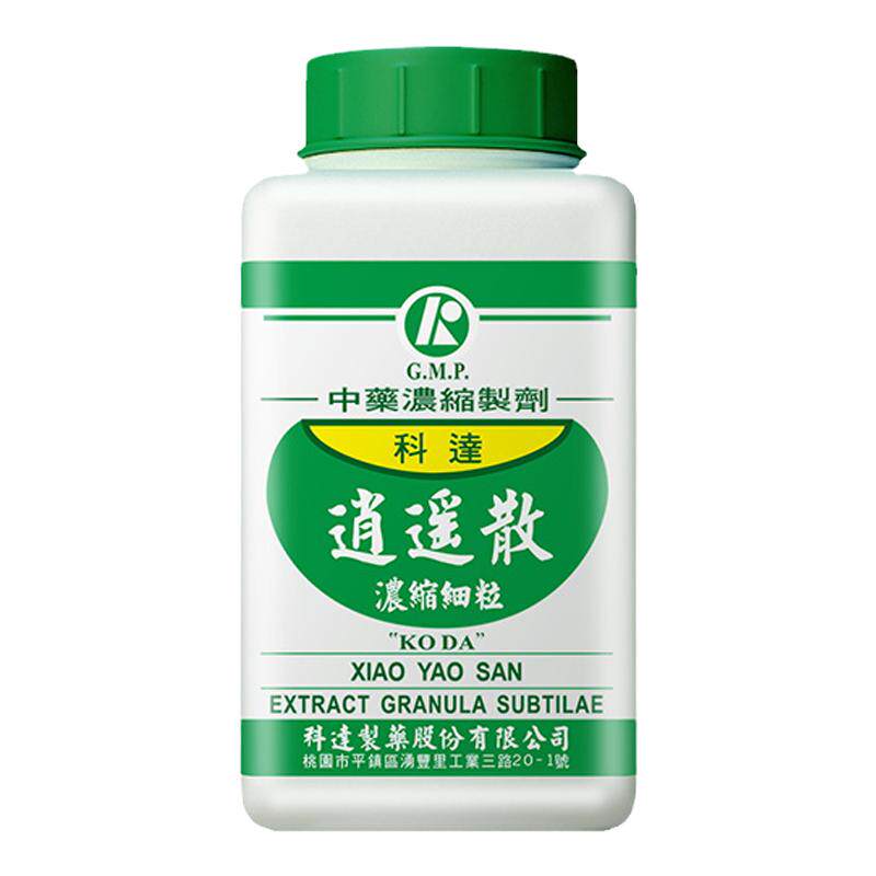 科达制药逍遥散颗粒疏肝健脾养血月经不调中国台湾中成药非丸日本