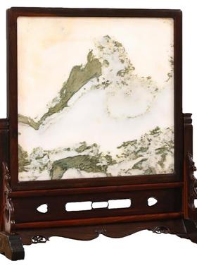 红酸枝大理石精工细作