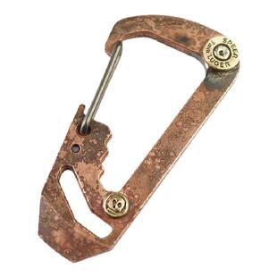 万全行 CooYoo酷友联名版多功能快挂扣 紫铜多用途金属挂钩钥匙扣