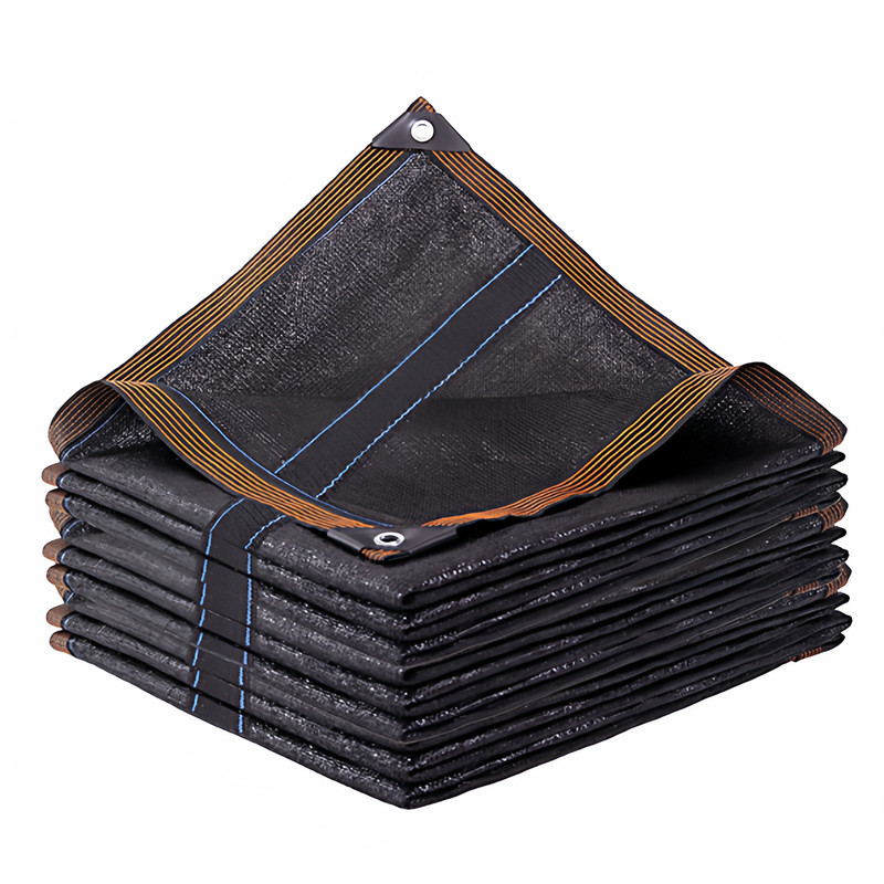 遮阳网加密加厚防晒网遮光网黑色遮阴网户外庭院汽车棚房顶隔热网