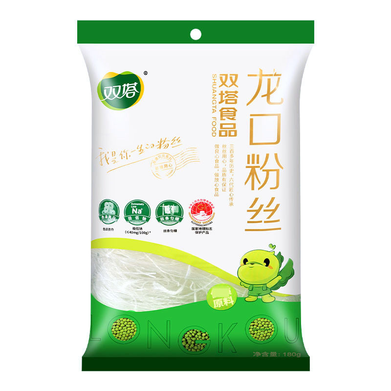 双塔龙口粉丝500g*2袋