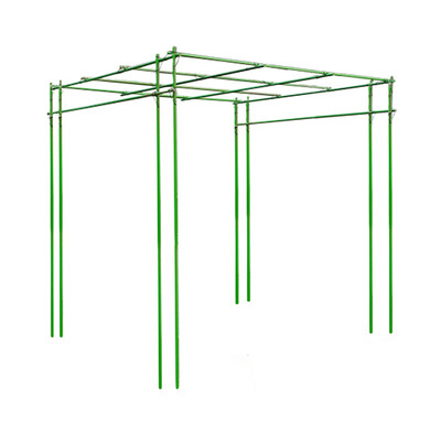 葡萄架子户外室外园艺爬藤架包塑钢管爬藤支架百香果葡萄攀爬架子