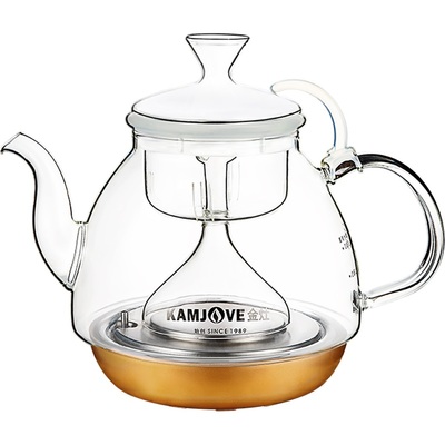 金灶原厂配件玻璃煮茶壶配件单壶