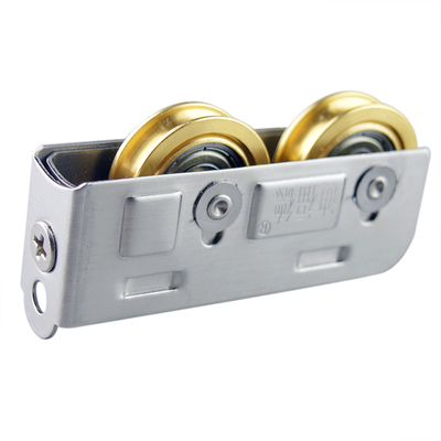 迪福德 868型铝合金门窗滑轮推拉门不锈钢彩铝轴承滚轮双铜轮子