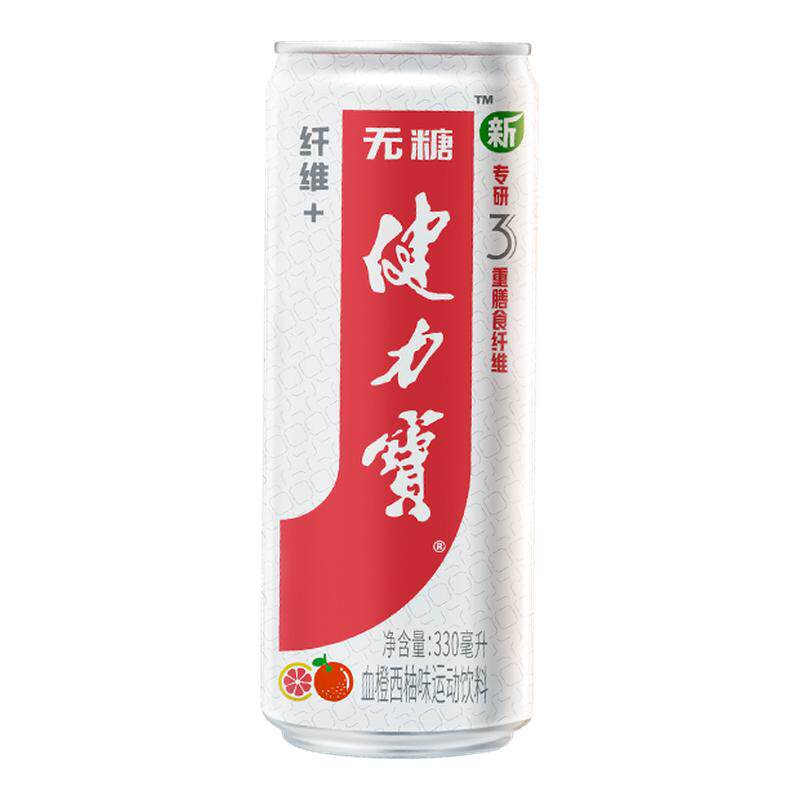 健力宝0糖0脂西柚味含膳食纤维