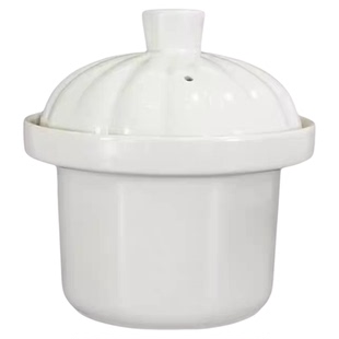 浦利顿辅食机1L/1.2L升辅食锅DGD10-10A配件陶瓷内胆南瓜盖子炖锅