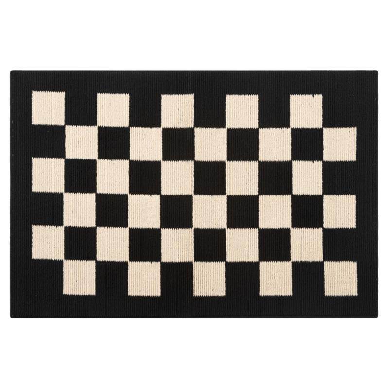 棋盘格入户地垫进门门口脚垫家用大门门垫子除尘耐磨耐脏玄关地毯