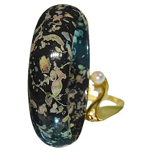 天然梅花玉手镯正宗原矿特级老料65圈口和田玉工艺轮胎镯