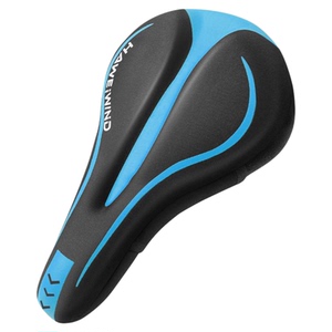 自行车坐垫套硅胶超软座套山地公路车舒适座垫单车软座椅加厚车座