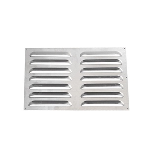 厂家定制铝板百叶镀锌不锈钢散热板通风板百页板铝百叶铁百叶机箱