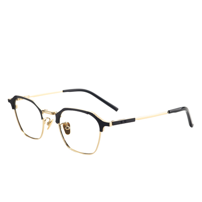 男款超轻可配近视多边形眉线框