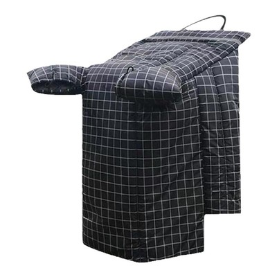 冬季电动车挡风被加宽加厚防雨水