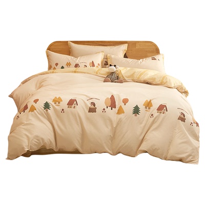 水星儿童全棉卡通三/四件套