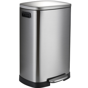 不锈钢垃圾桶厨房家用大号脚踏式大容量商用2025新款酒店办公室号