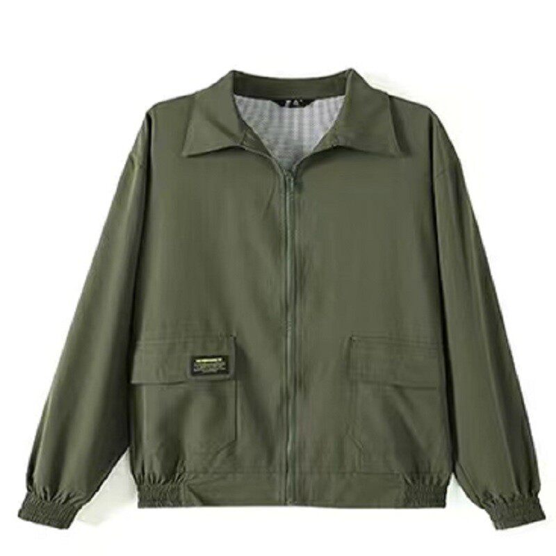 风扇衣服降温空调服男款
