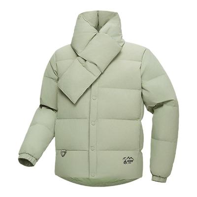 奥索卡羽绒夹克圆领羽绒围巾