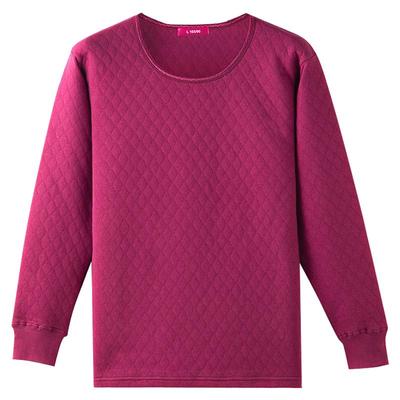 女士加厚中老年人三层夹棉保暖衣