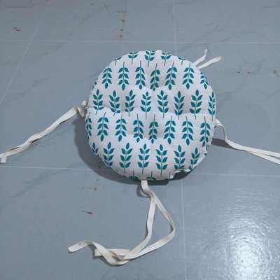 椅垫套罩圆形坐垫套蒲团垫吧台椅圆柱实木圆凳子 棉花软加厚帆布